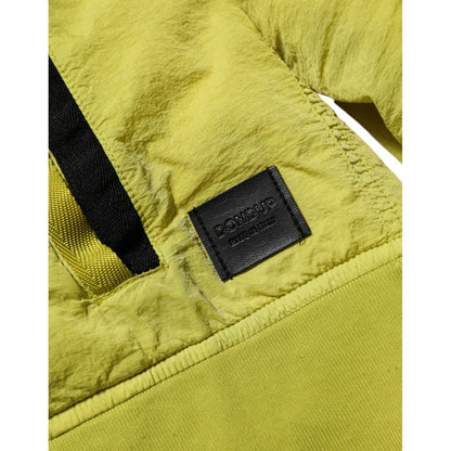Dondup Yellow Polyamide Zipper Bomber Women’s Jacket