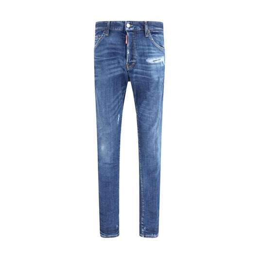 Dsquared² Blue Cotton Skinny Jeans Dsquared²