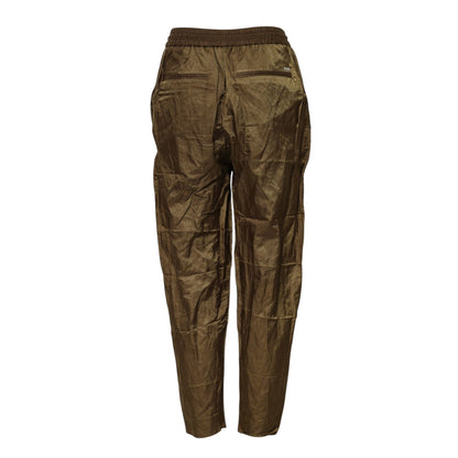 Dsquared² Brown Mid Waisted Women Sweatpants Pants