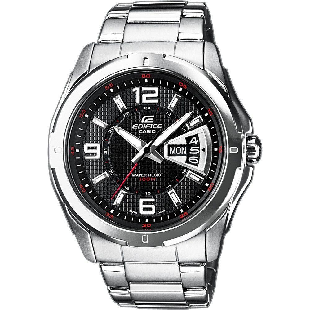 CASIO EDIFICE Mod. CLASSIC DAY DATE - BLACK WATCHES CASIO EDIFICE