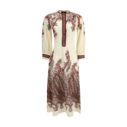 Etro Multicolor Polyester Casual Dress Etro