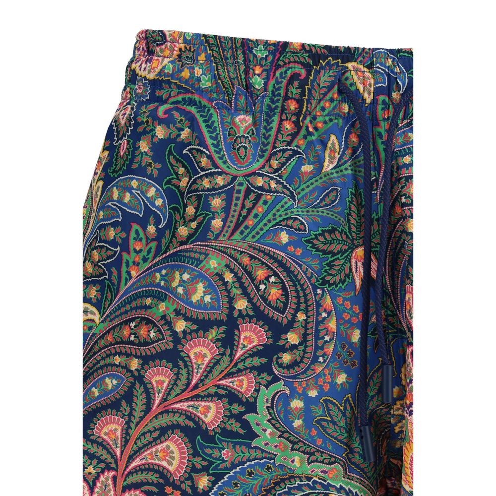 Etro Multicolor Polyester Short And Mini Shorts Etro