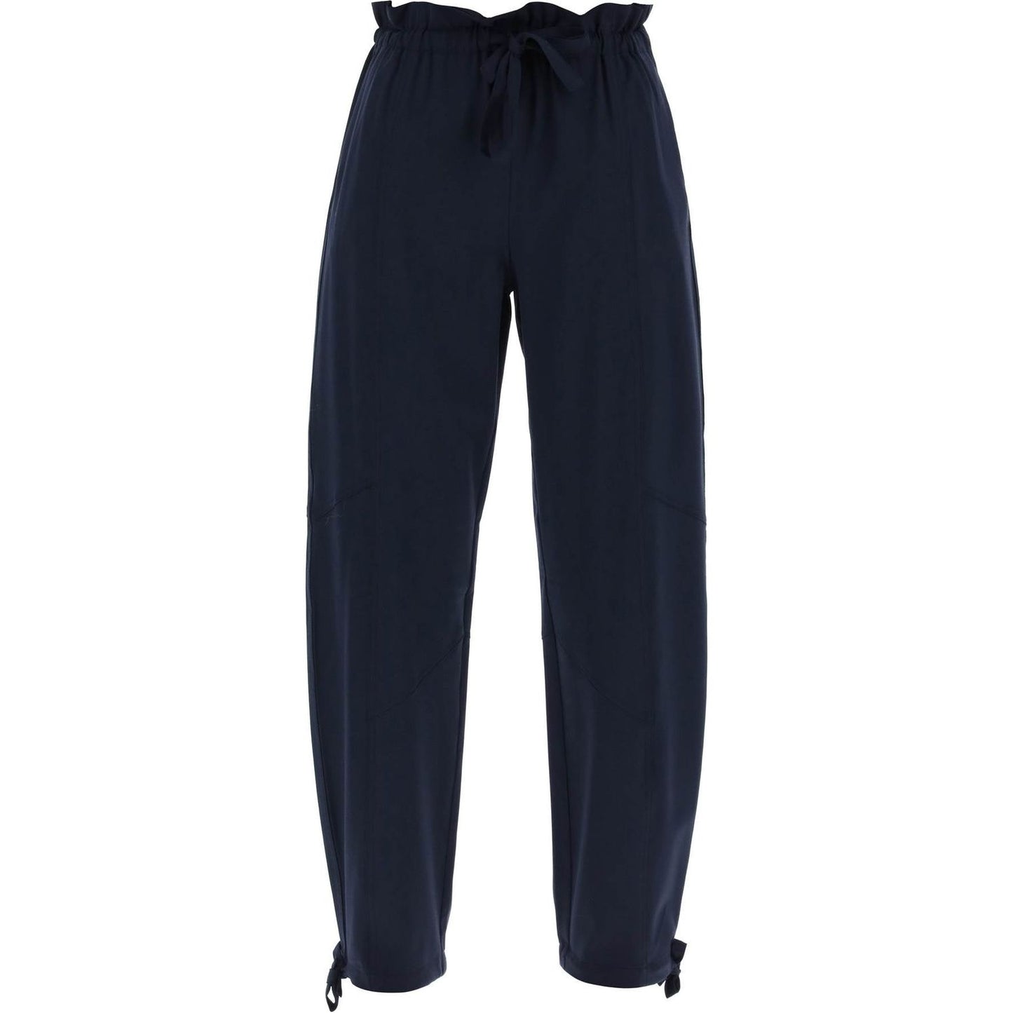 Ganni "flounced high-waisted Trousers Ganni