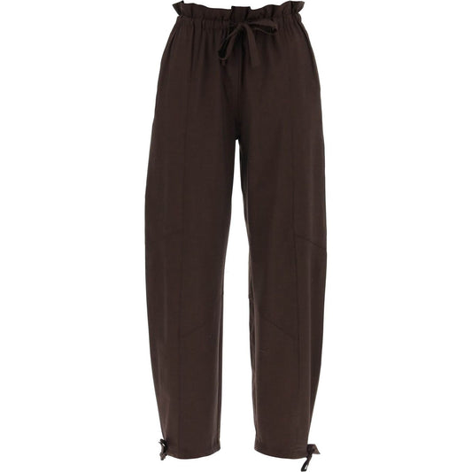 Ganni drapey pants in lenz Trousers Ganni