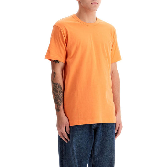 Comme Des Garcons Shirt cotton crewneck t-shirt Topwear Comme Des Garcons Shirt Sandy Brown