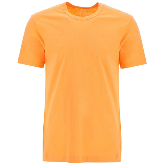 Comme Des Garcons Shirt cotton crewneck t-shirt Topwear Comme Des Garcons Shirt Sandy Brown