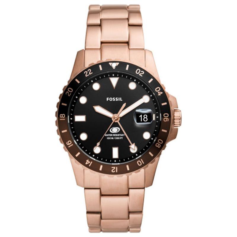 FOSSIL Mod. BLUE GMT WATCHES FOSSIL Black