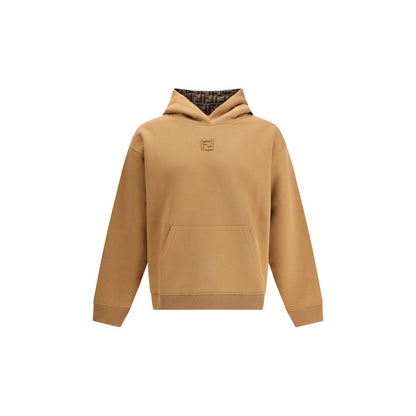 Fendi Beige Cotton Sweatshirt Fendi