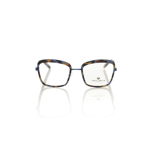 Frankie Morello Blue Metallic Women's Eyeglass Frame