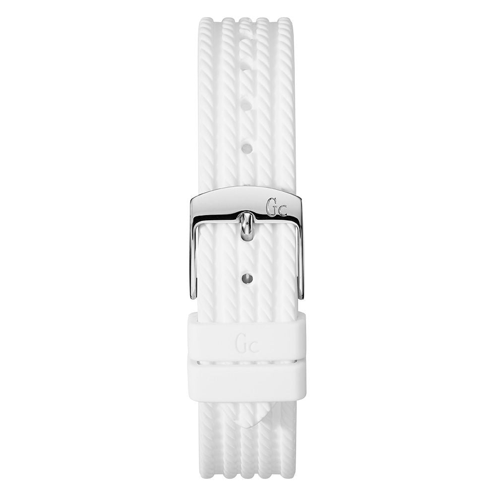GC White Synthetic Dress Watch GC