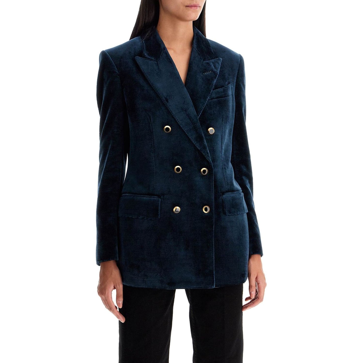 Tom Ford wallis velvet double-breasted jacket Jackets Tom Ford