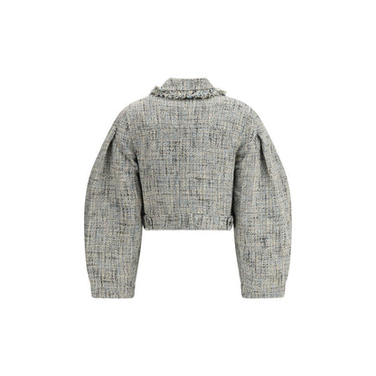 Ganni Multicolor Cotton Coat Ganni