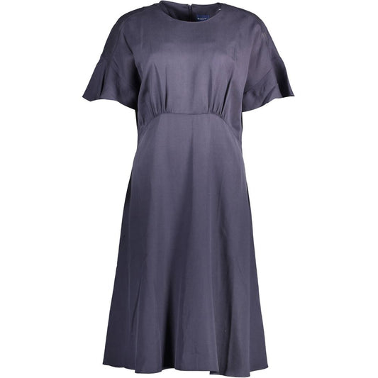 Gant Blue Lyocell Women Dress Gant