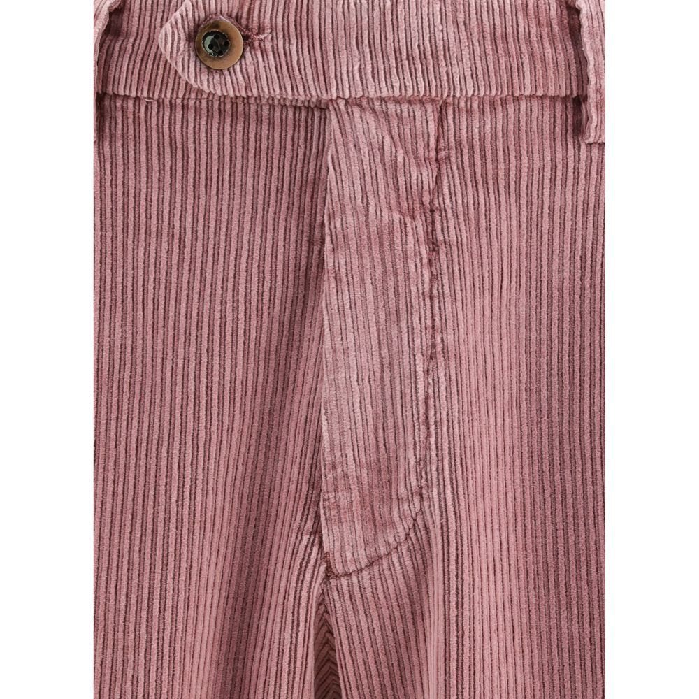 Germano Multicolor Cotton Casual Pants Germano
