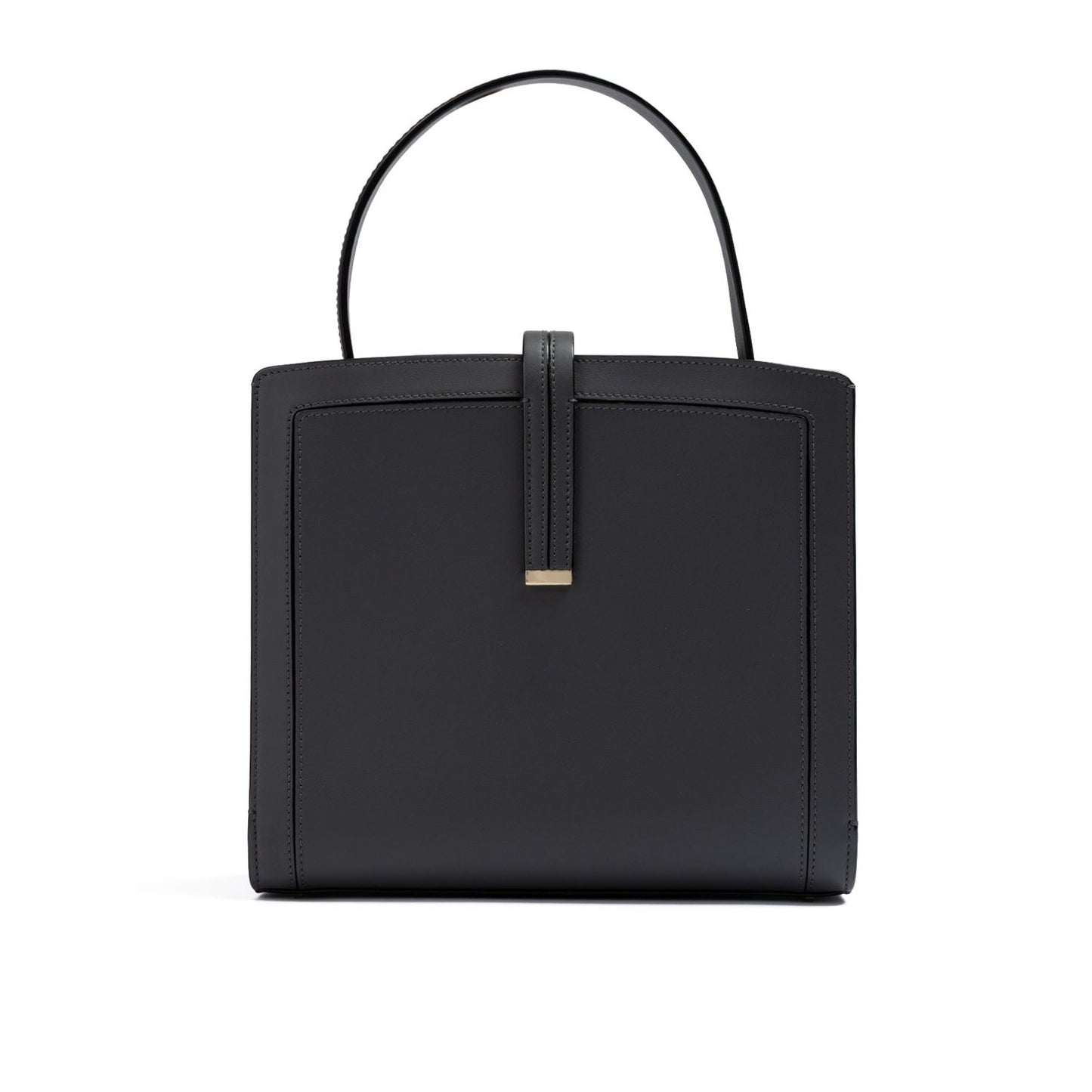 Giada Anthracite Leather Shoulder Bag Giada