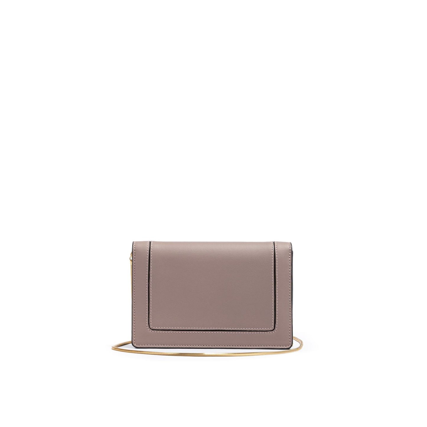Giada Powder Pink Leather Clutch Bag Giada