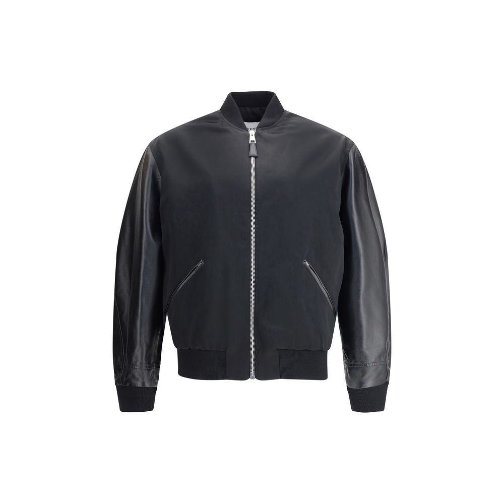 Givenchy Black Cotton Bomber Givenchy