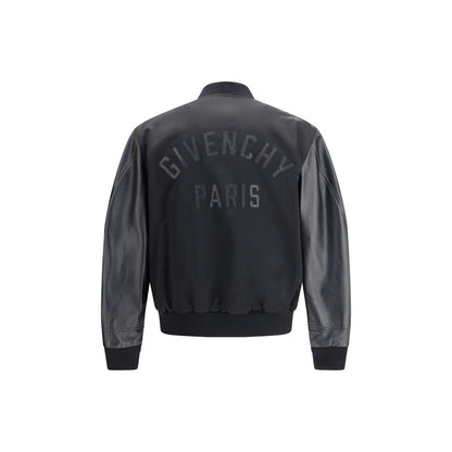 Givenchy Black Cotton Bomber Givenchy