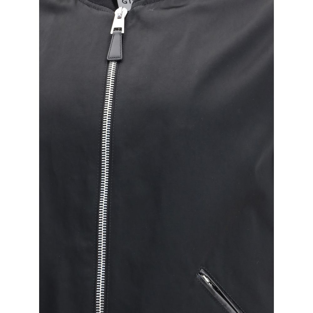 Givenchy Black Cotton Bomber Givenchy