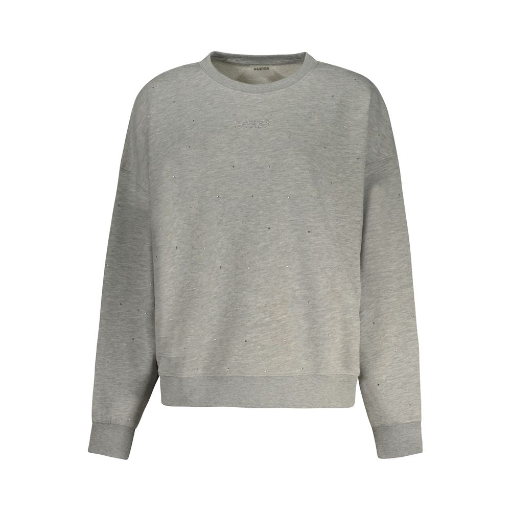 Guess Jeans Grigio Polyester Women Sweatshirt