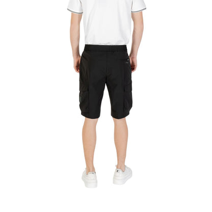 Hugo Boss Black Polyester Bermuda Shorts
