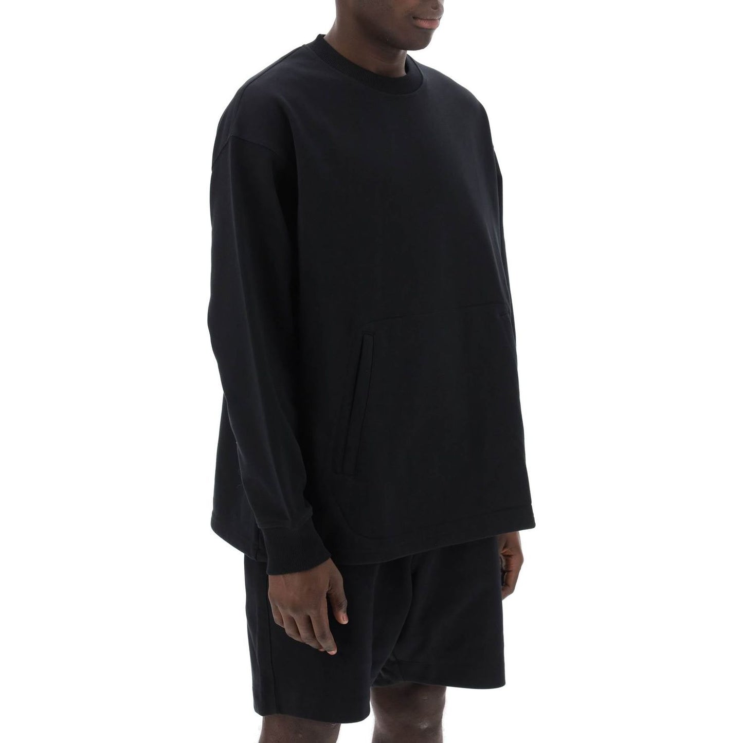 Y-3 "oversized cotton blend sweat