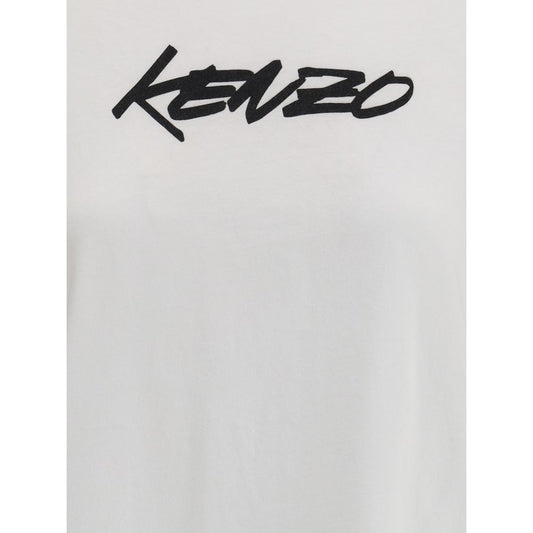 Kenzo White Cotton T-Shirt Kenzo