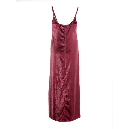 Lardini Bordeaux Polyester Cocktail Dress