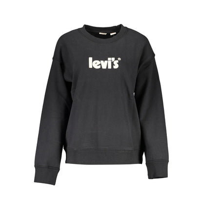 Levi's Black Cotton Women Sweatshirt