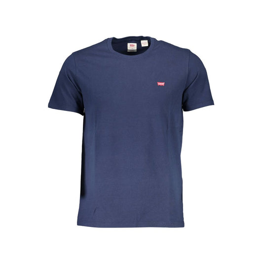 Levi's Blue Cotton Men's T-Shirt