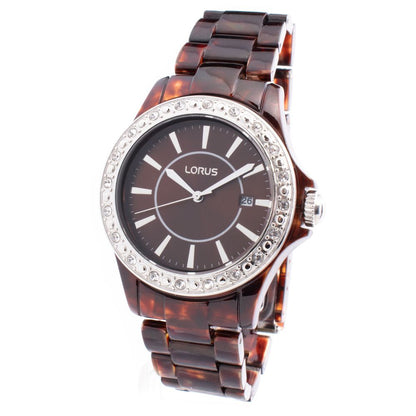 Lorus Brown Polyethylene Dress Watch Lorus