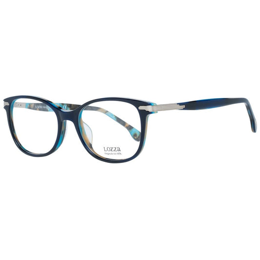Lozza Blue Plastic Glasses (Frames) Lozza