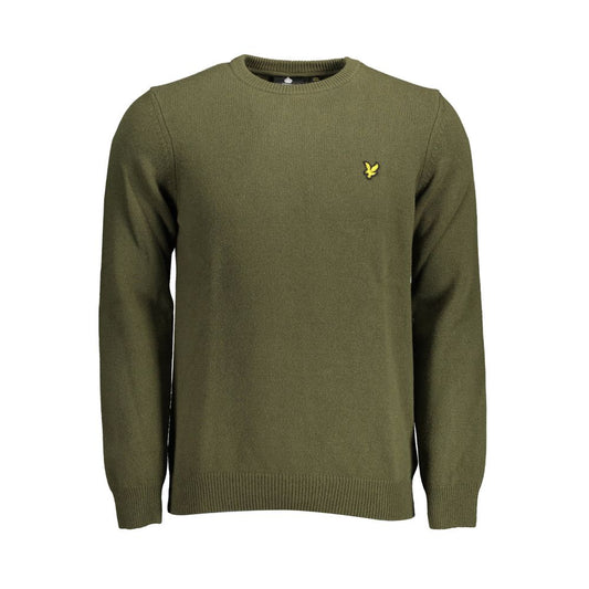 Lyle & Scott Verde Wool Mens Sweater