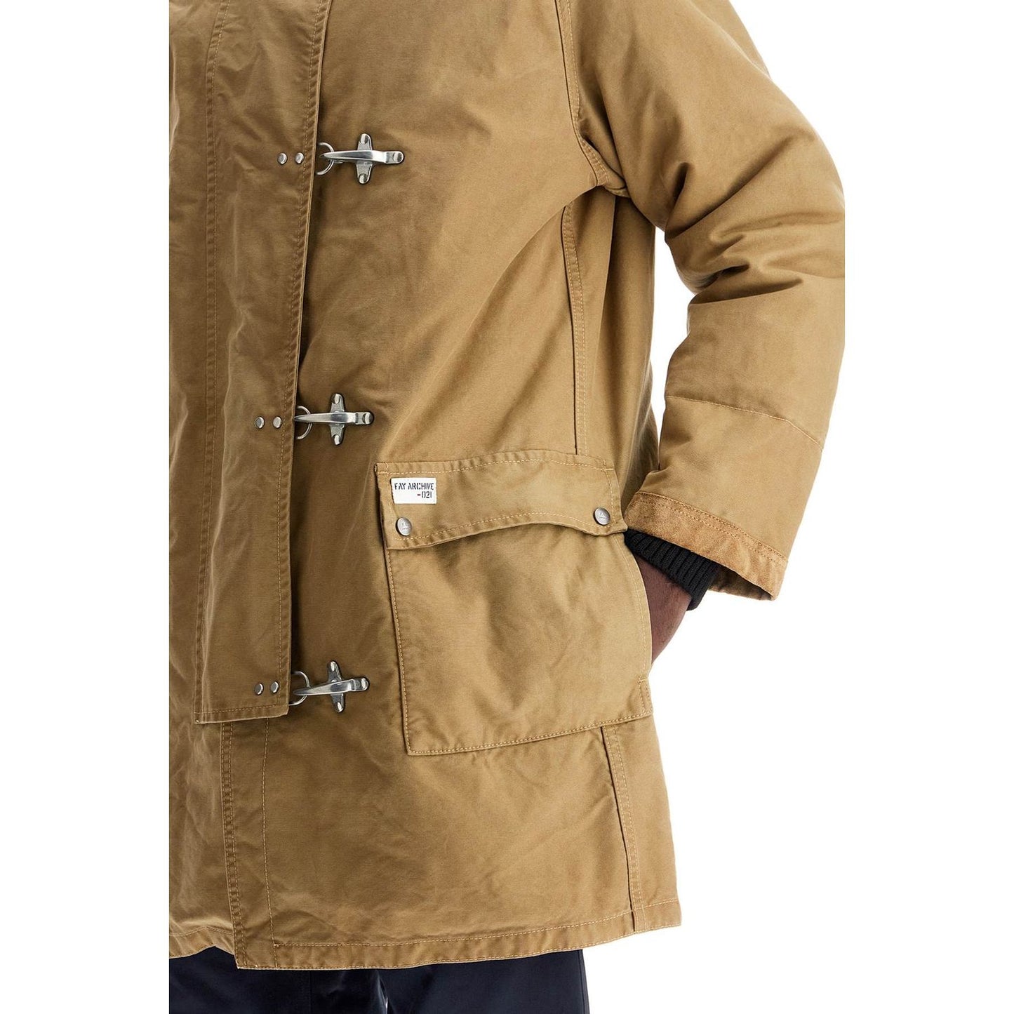 FAY ARCHIVE padded canvas jacket coat Jackets FAY ARCHIVE