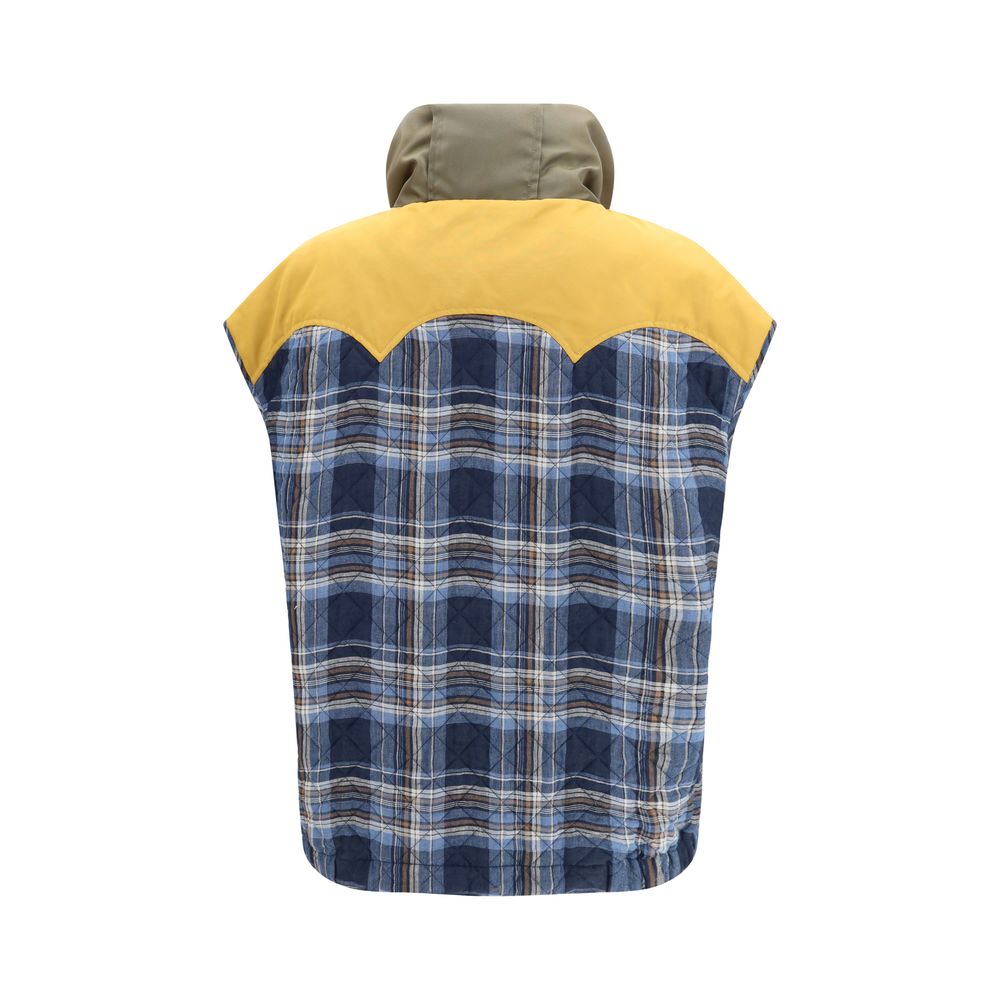 MARBELL Blue Polyamide Sleveless Jacket 0/XS,1,1728,72470364320,Blue,Clothing,Jackets & Coats - Clothing,MARBELL,New with tags,Sleveless Jacket - Jackets & Coats - Clothing,Women