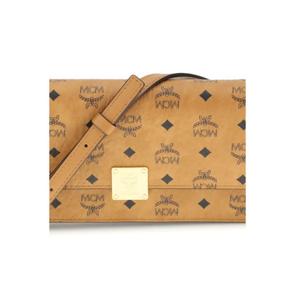 MCM Beige Fabric Wallet