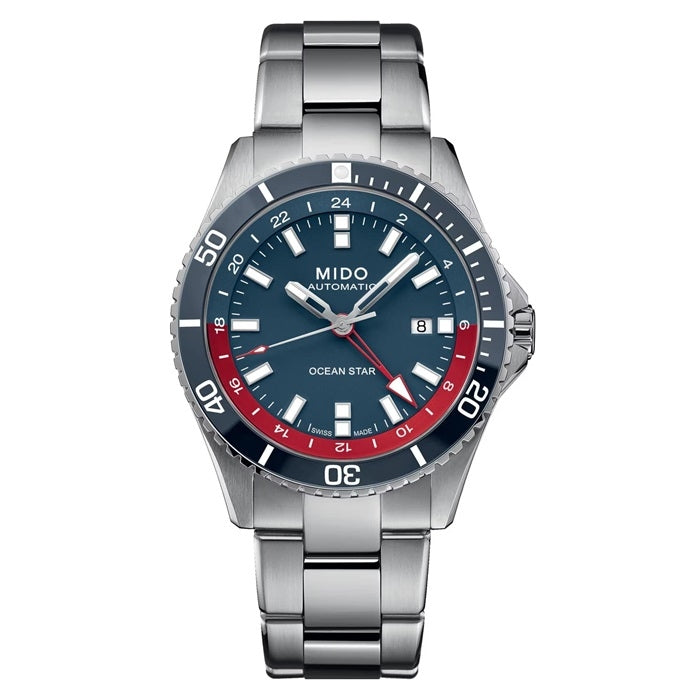 MIDO MOD. OCEAN STAR GMT WATCHES