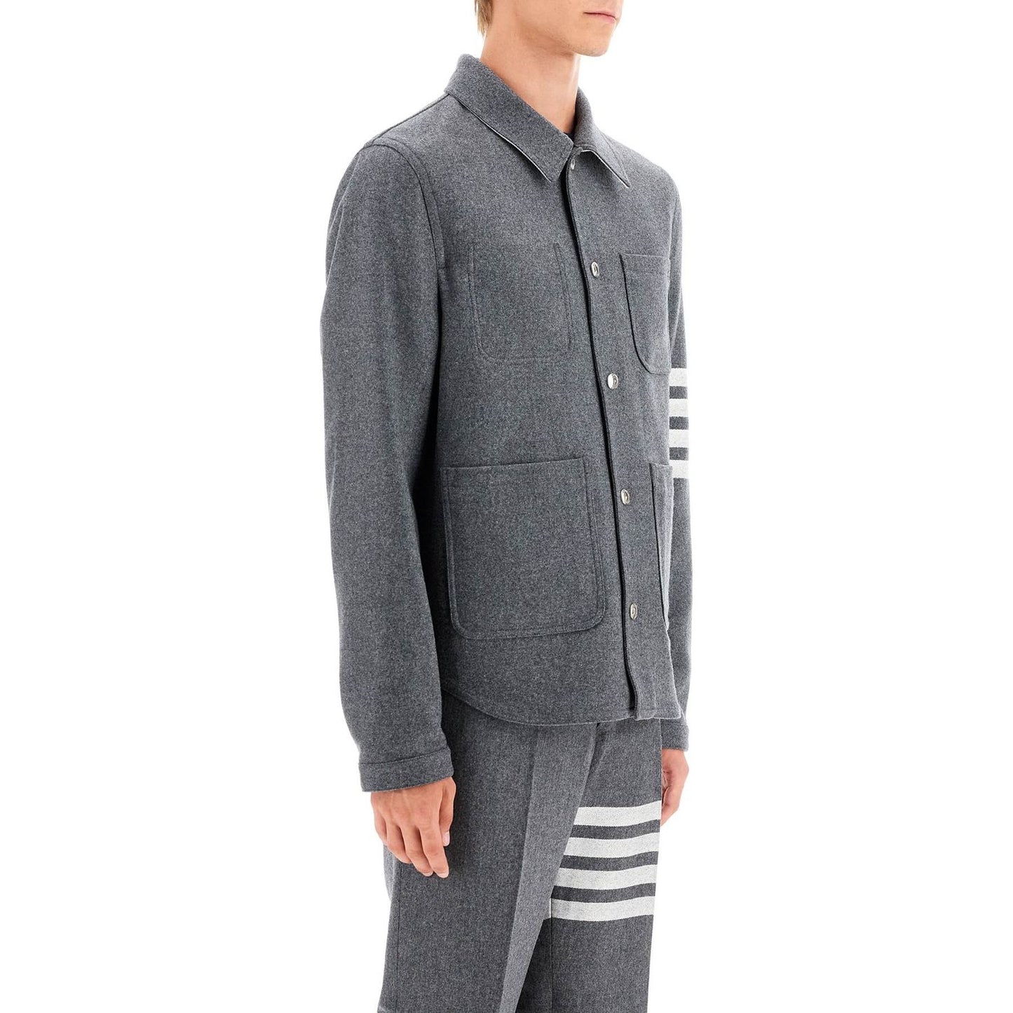 Thom Browne wool and cashmere blend oversh Vests Thom Browne