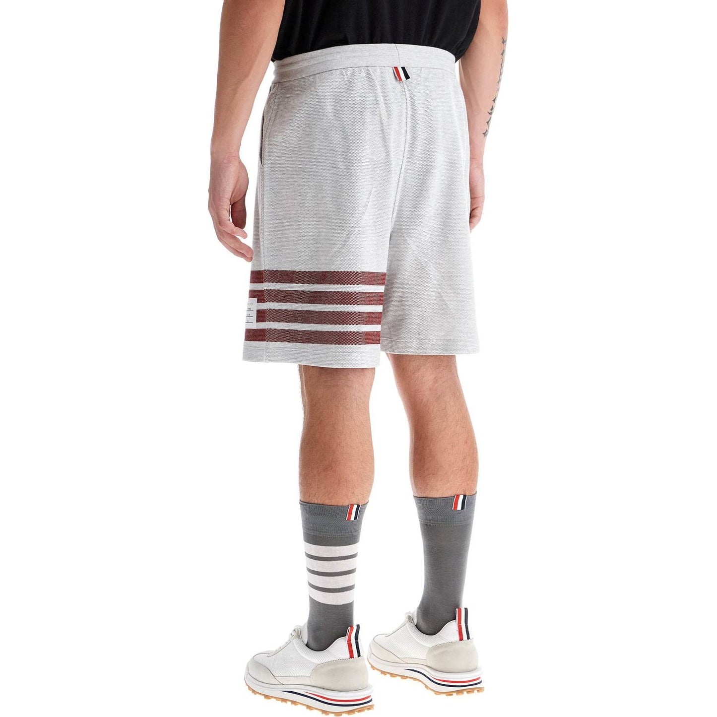 Thom Browne 4-bar cotton bermuda shorts Short trousers Thom Browne