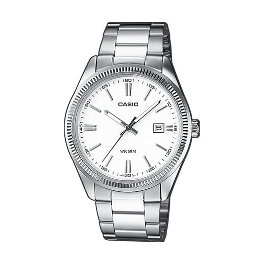 CASIO COLLECTION Mod. DATE - WHITE WATCHES CASIO COLLECTION & VINTAGE Light Gray