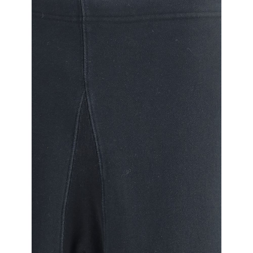 Margiela Black Cotton Casual Pants Margiela