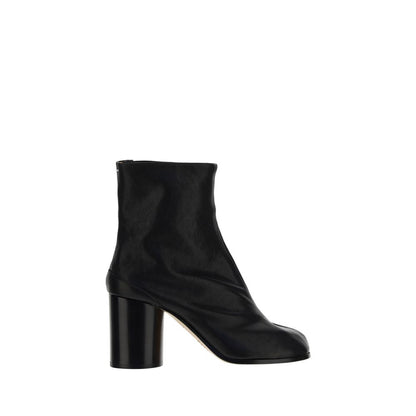 Margiela Black Lamb Ovis Aries Aries Ankle Boots Margiela