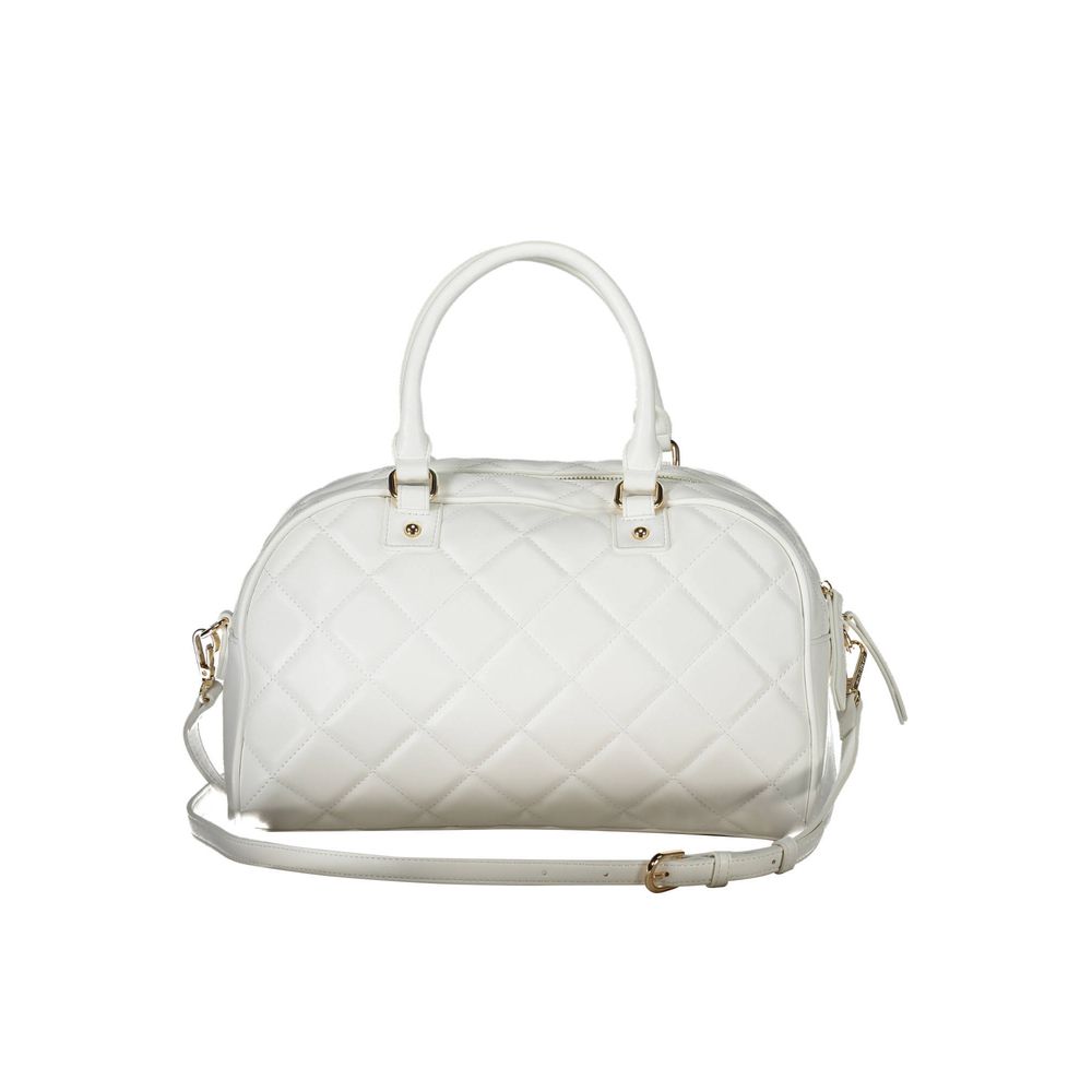 Mario Valentino Bianco Polyurethane Women Handbag