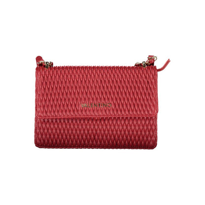 Mario Valentino Rosso Poliuretano Women Shoulder Bag