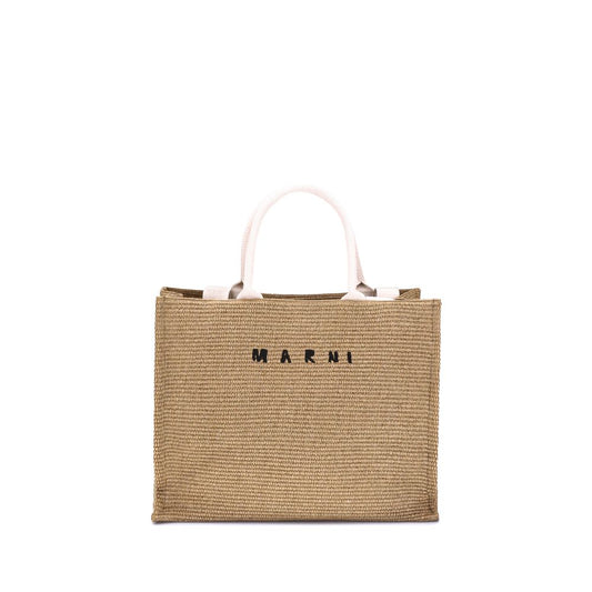 Marni Beige Polyamide Shoulder Bag Marni
