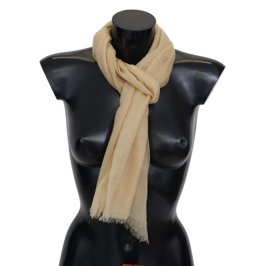 Missoni Beige Cashmere Unisex Neck Scarf Missoni
