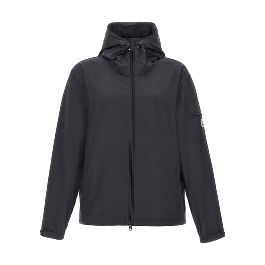 Moncler Black Polyester Shell Jacket