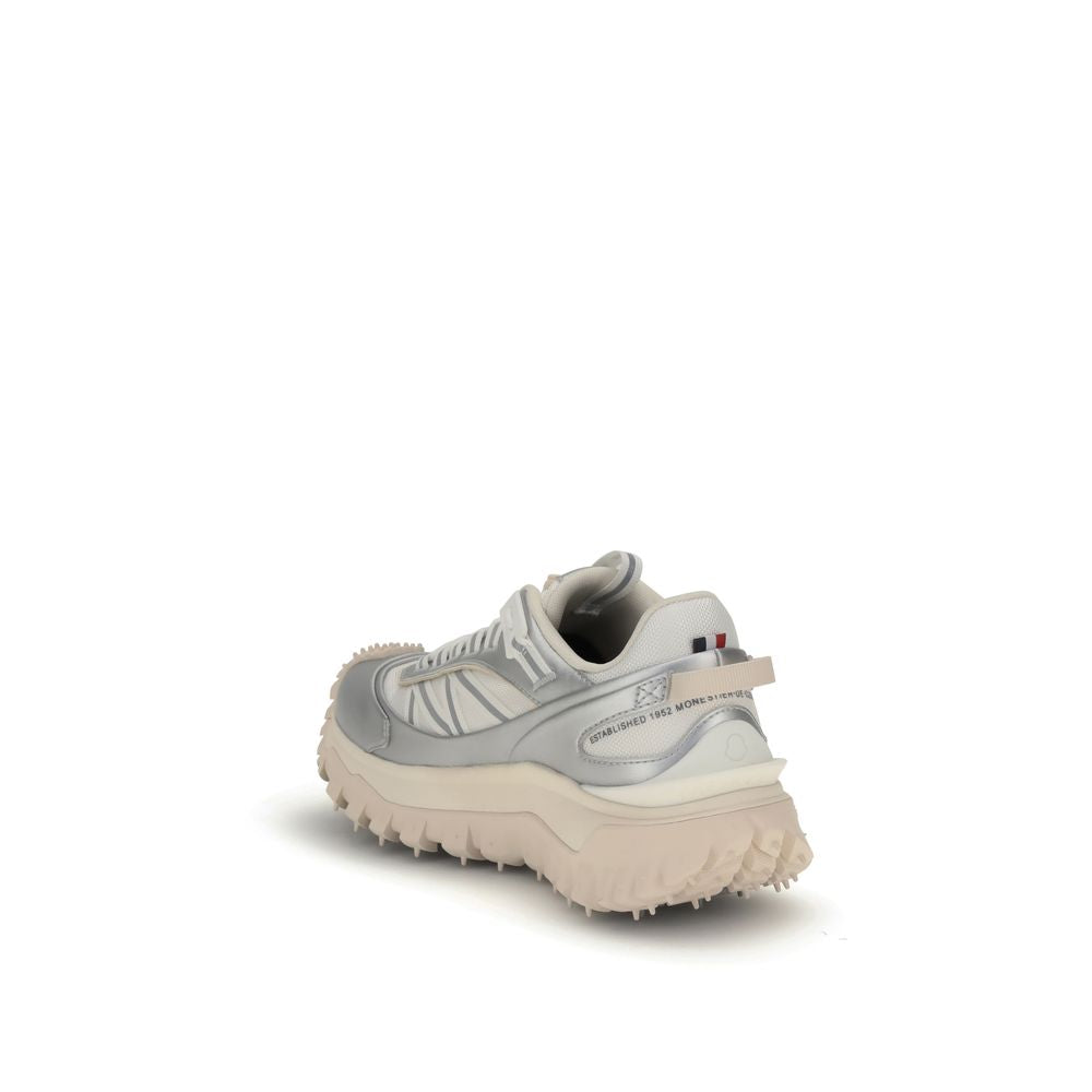 Moncler Cream Calf Leather Bos Taurus Athletic Sneakers Moncler