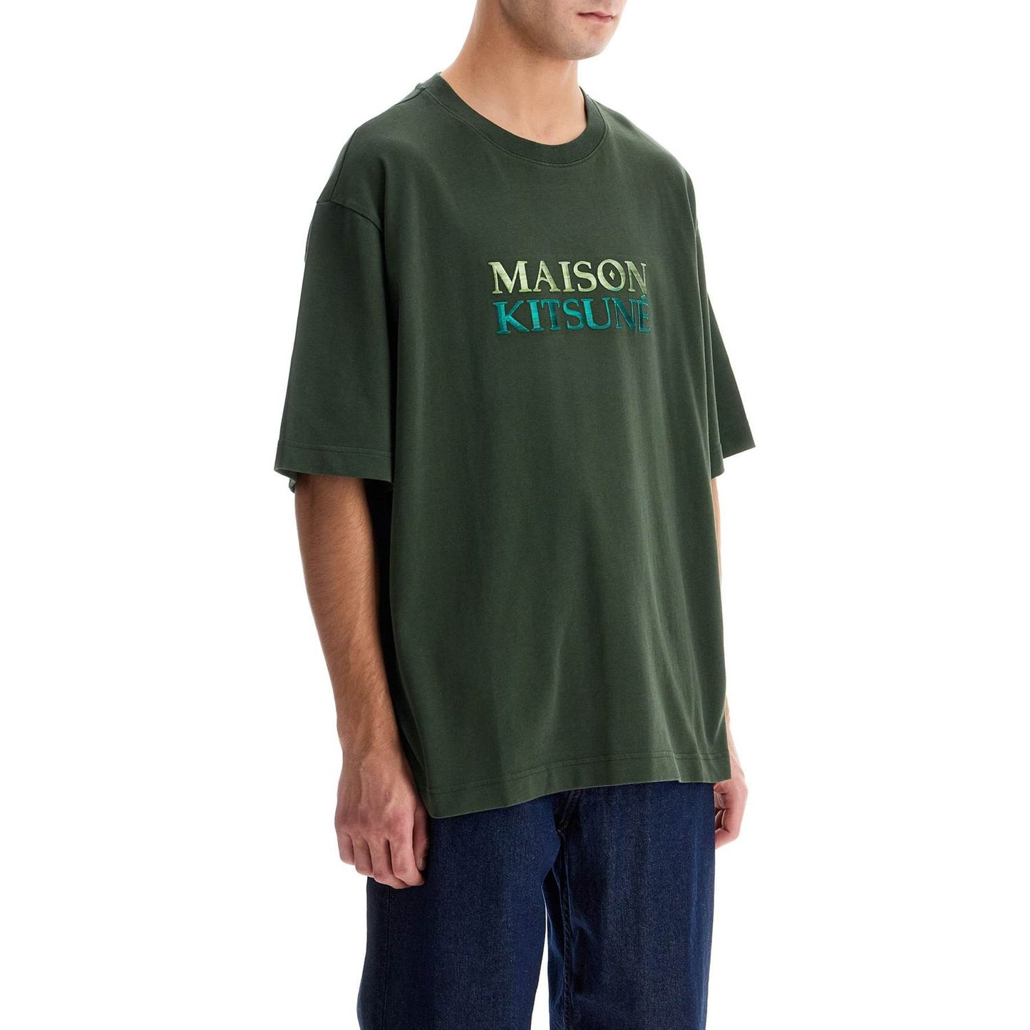 Maison Kitsune 'oversized t-shirt with Topwear Maison Kitsune