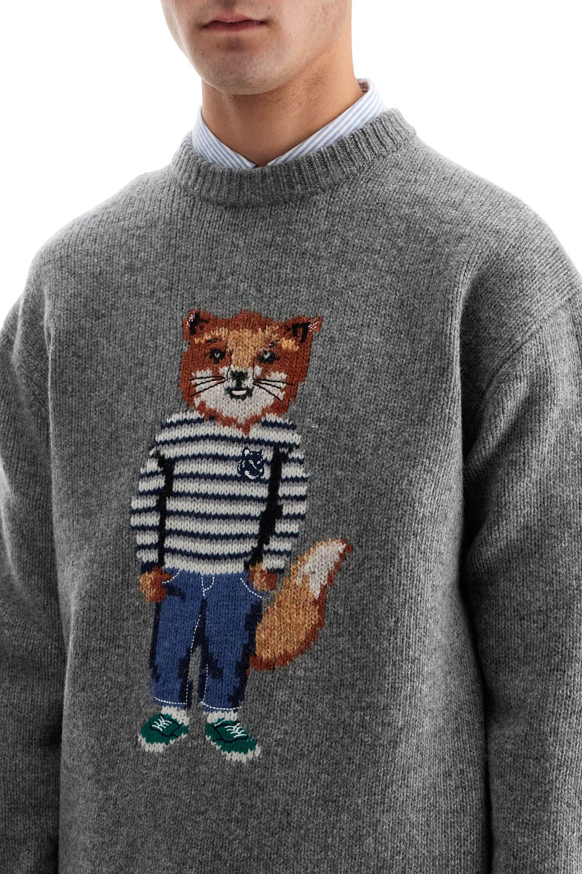 Maison Kitsune Maison Kitsune sweater in wool